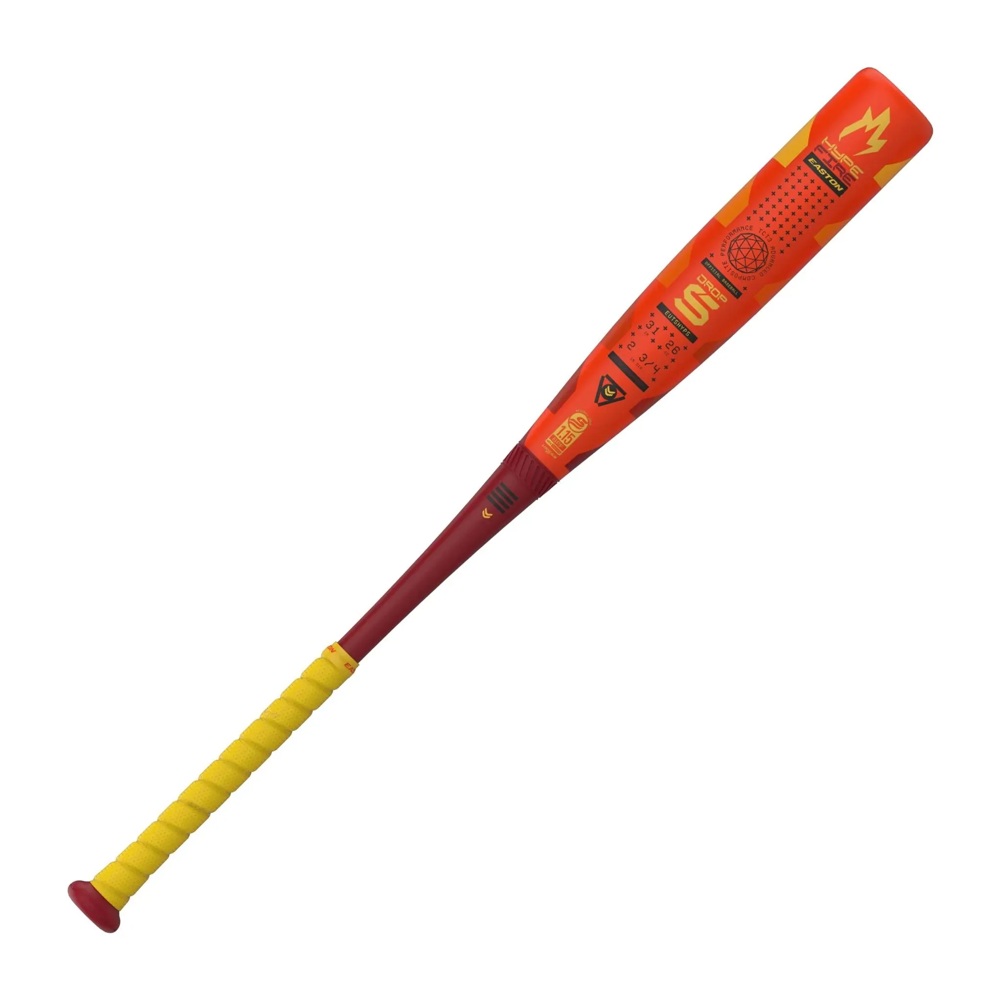 Easton Hype Fire 2 3/4" Baseball Bat -5 EUTSHYP5