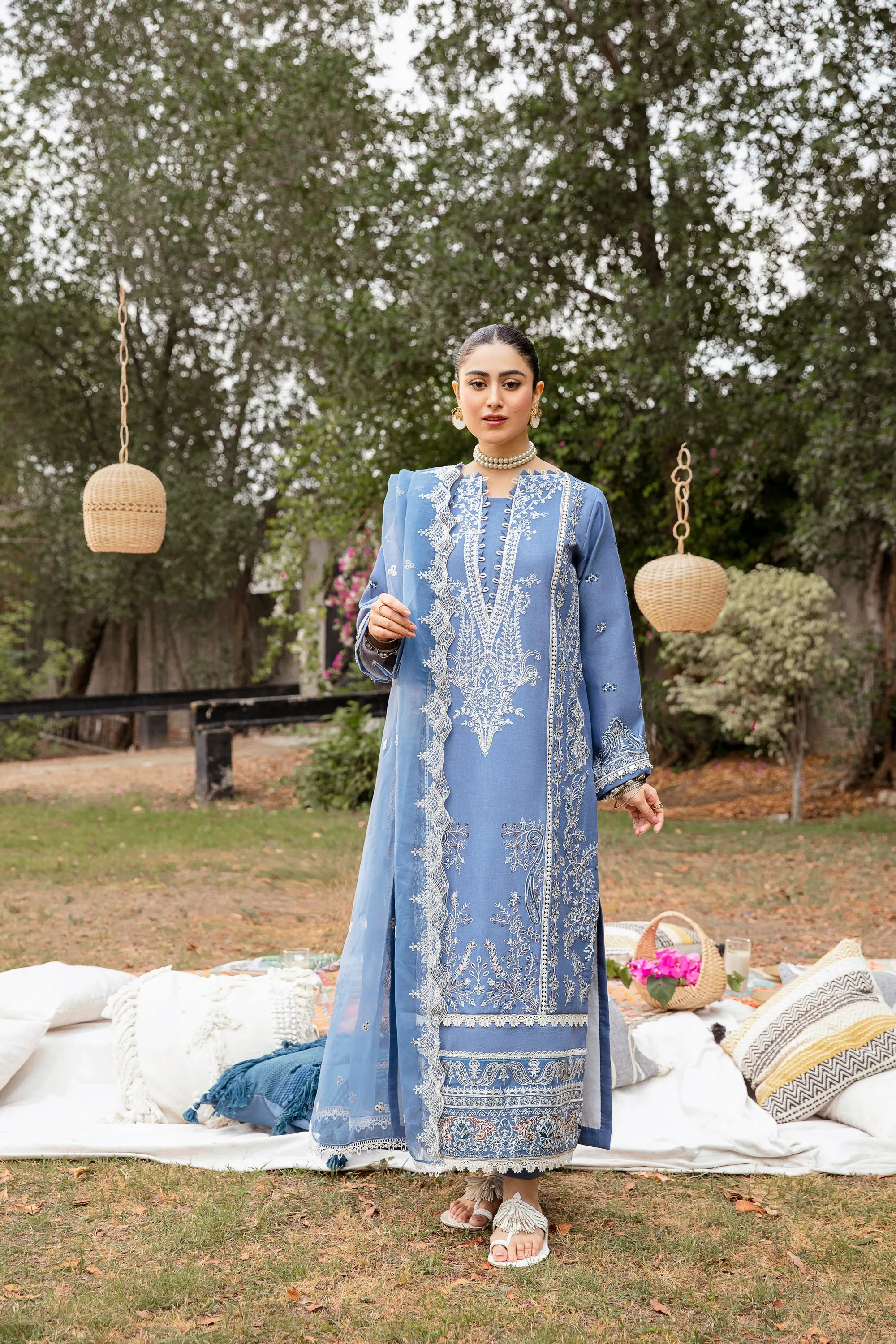 EE-4B  |  Florent Eid Edit 2 - Luxury Chikankari Collection 23