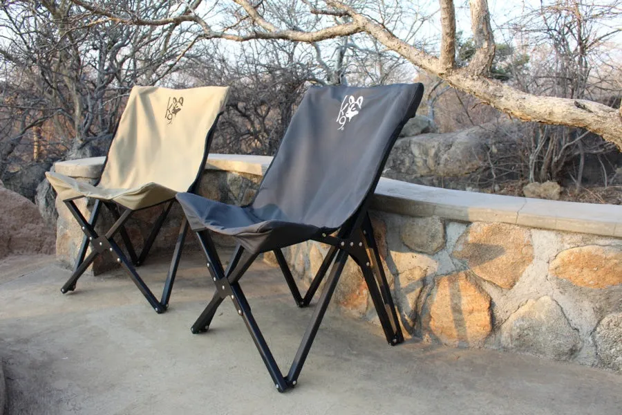 Eezi-Awn Fold a Chair Charcoal a Very Sturdy Chair - Black Friday Sale