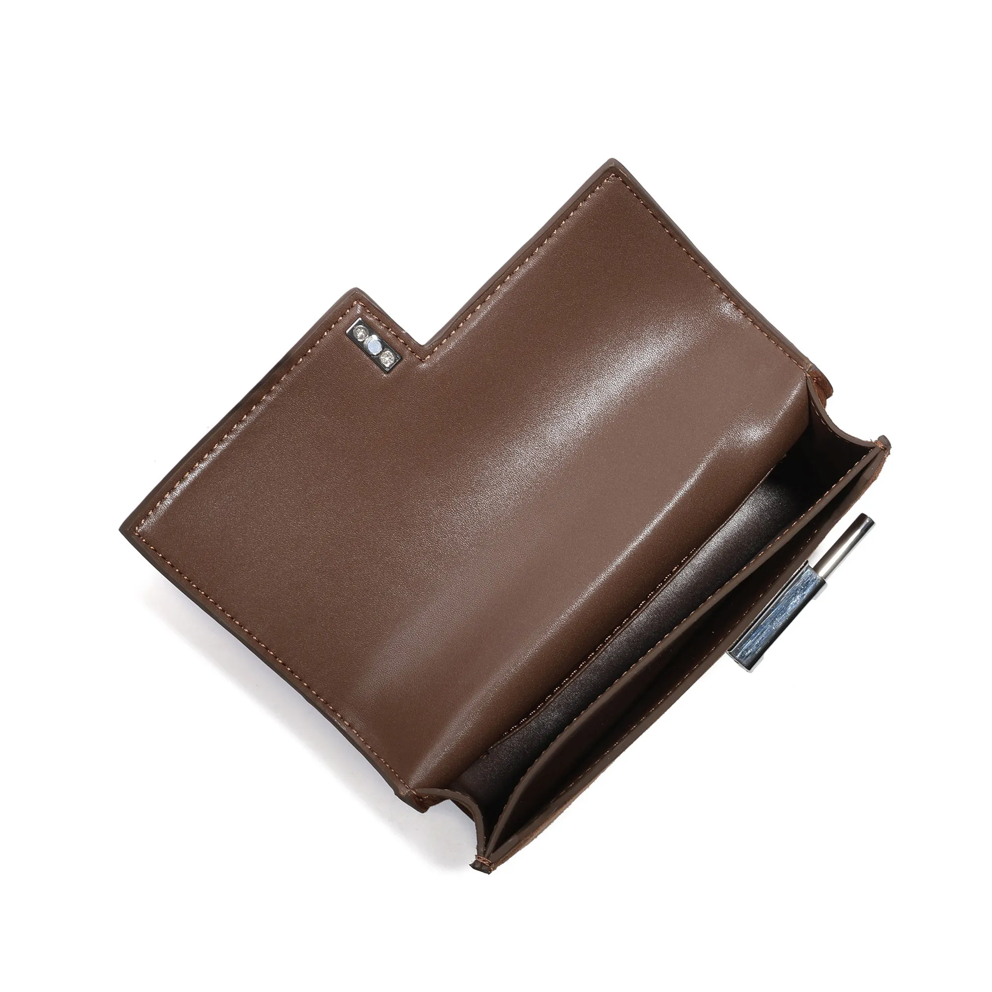 Elegant Suede Chain Shoulder Bag