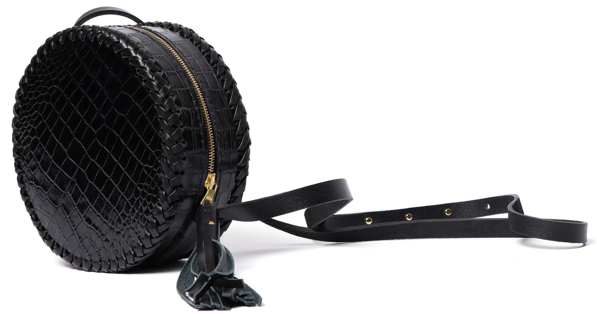 Embossed Croc Canteen Bag