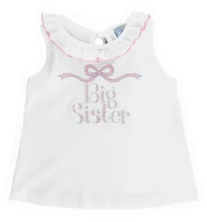 Embroidered Big Sister Shirt