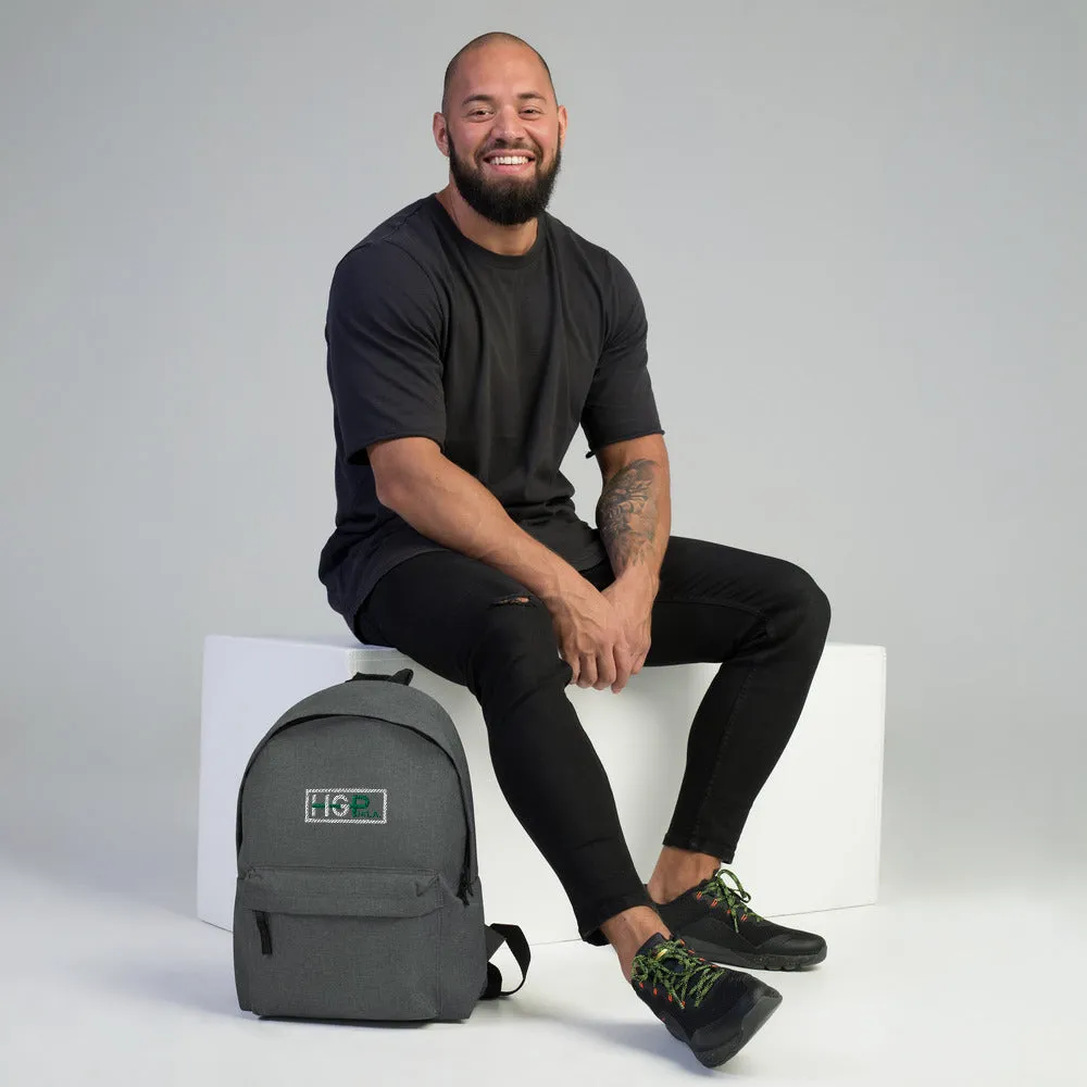 Embroidered HGPhila Backpack