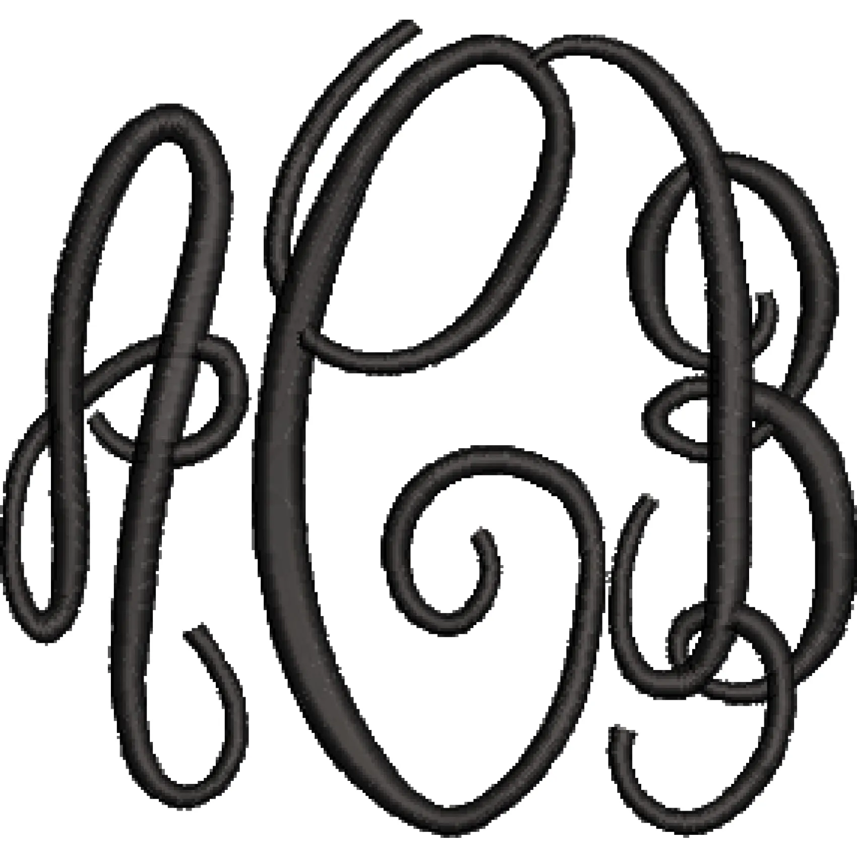 Embroidered Monogram