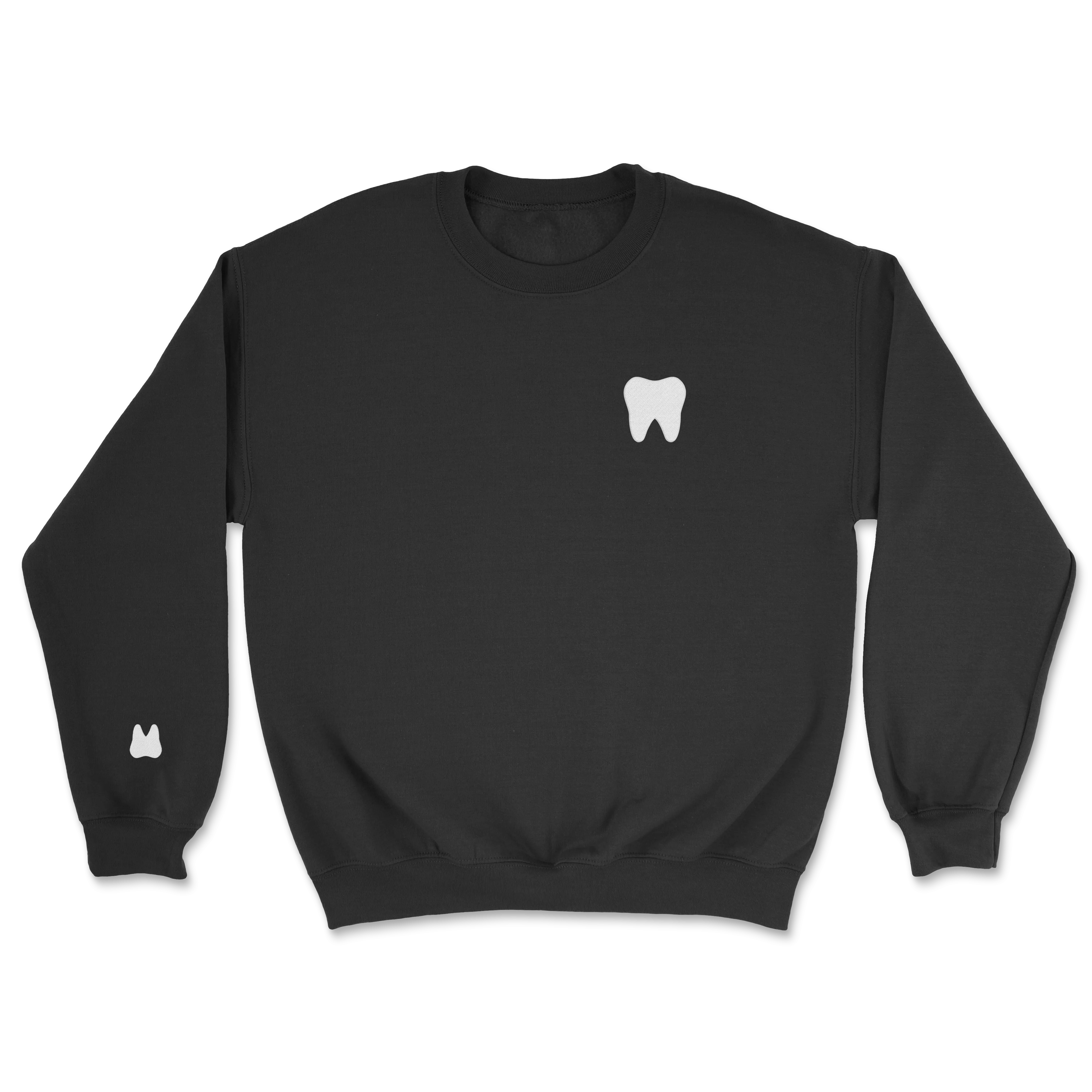 Embroidered Tooth Sweatshirt