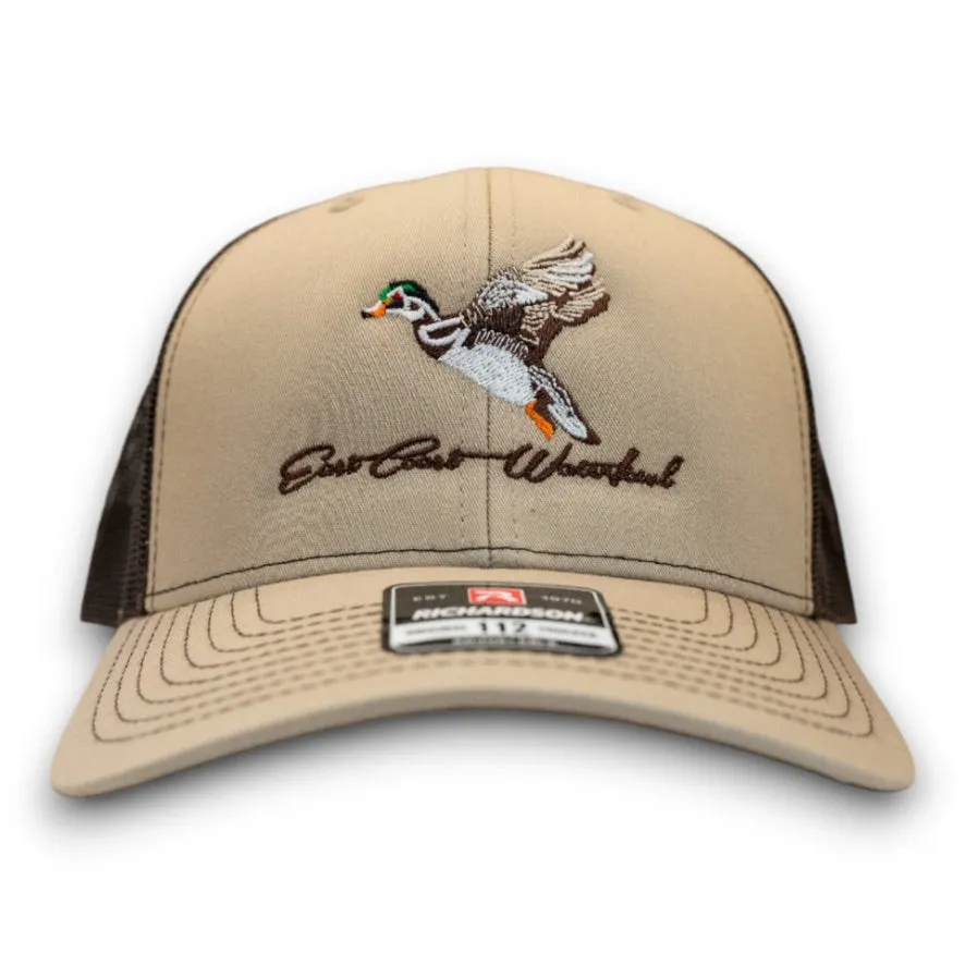 Embroidered Woodie Logo Snapback Hat