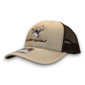 Embroidered Woodie Logo Snapback Hat