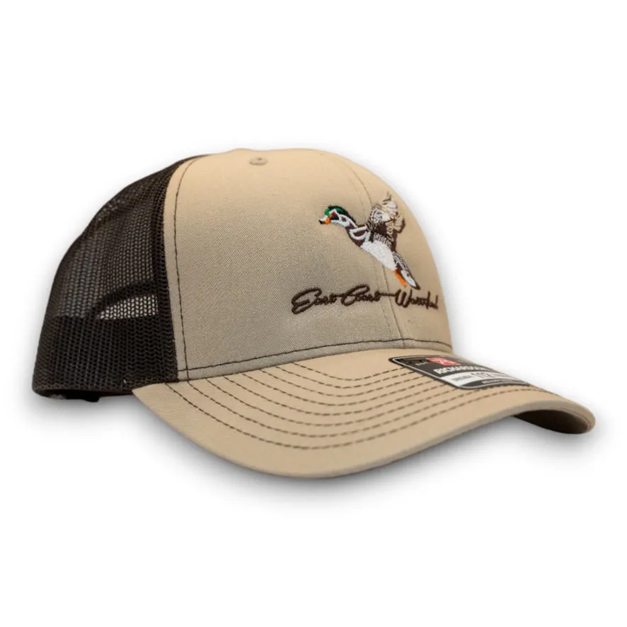 Embroidered Woodie Logo Snapback Hat