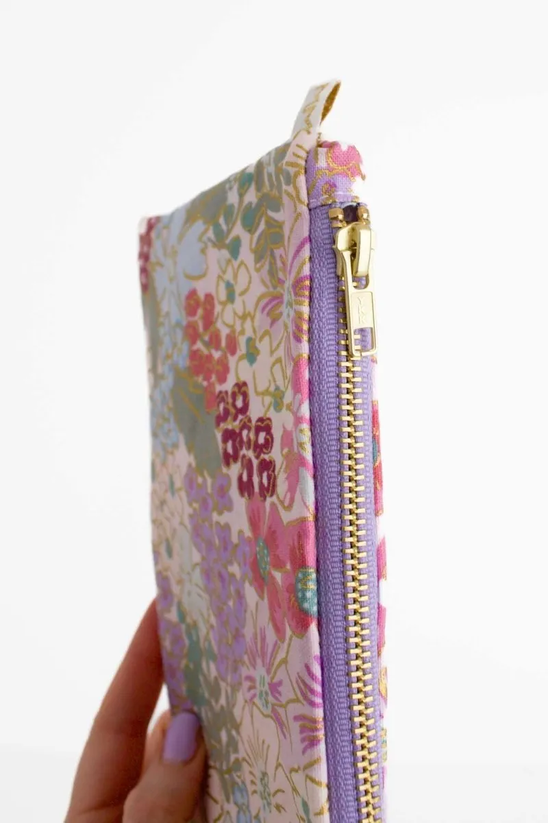 English Rose Canvas Everyday Plus Travel Pouch