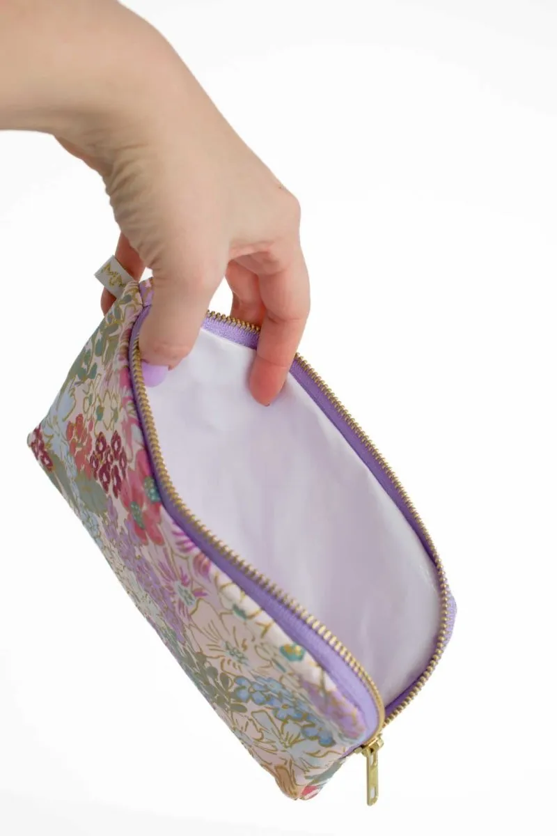 English Rose Canvas Everyday Plus Travel Pouch