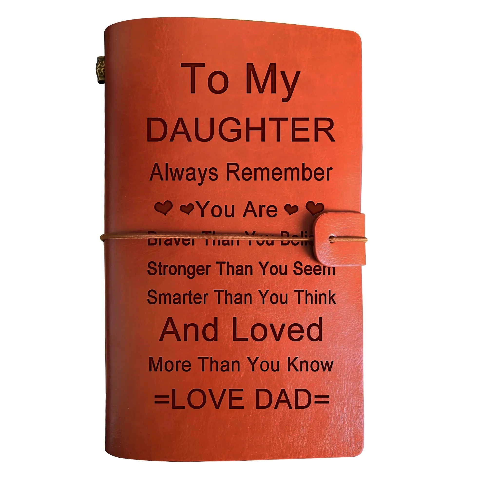 Engraved Leather Journal Custom Branding Personalized Gifts For Women Daughter Girlfriend BJ001 A6 Notebook Diary Dropshipping