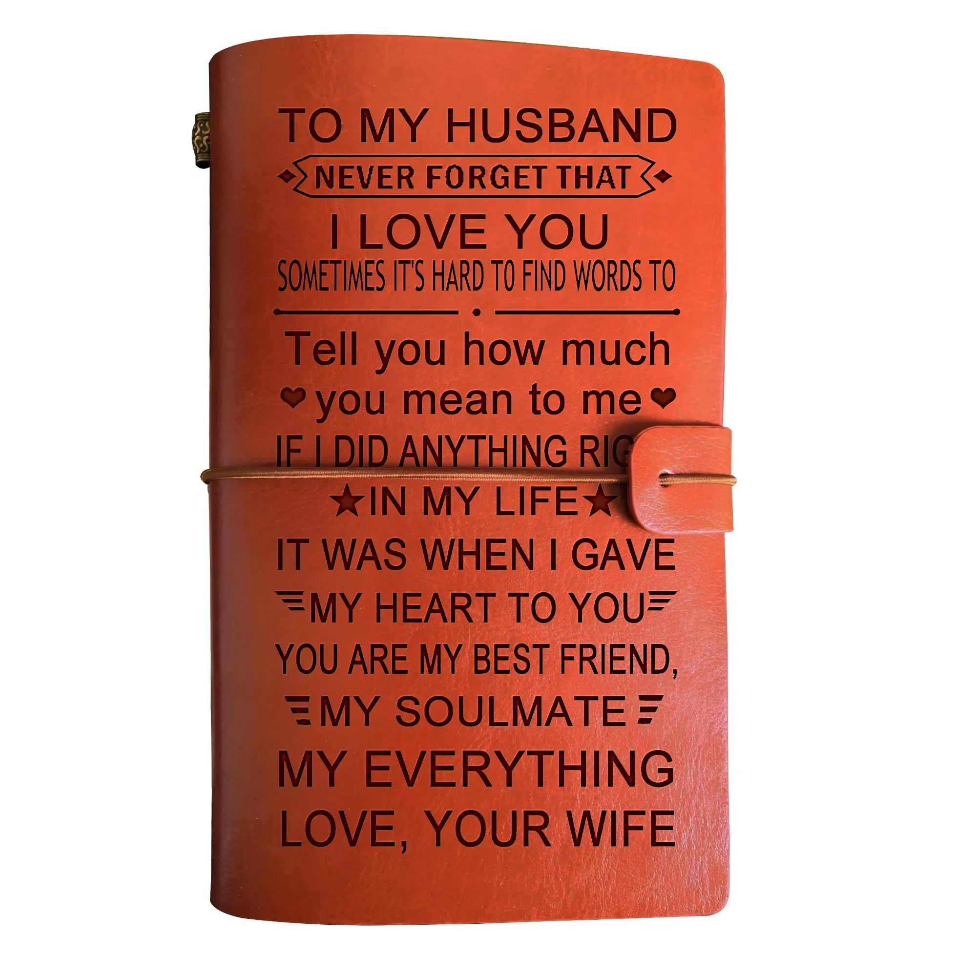 Engraved Leather Journal Custom Branding Personalized Gifts For Women Daughter Girlfriend BJ001 A6 Notebook Diary Dropshipping