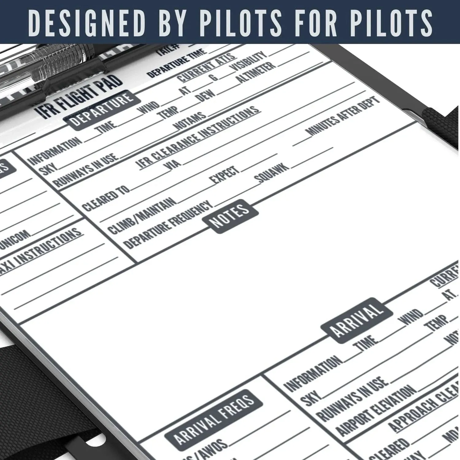 EntireFlight IFR Flight Pad 3-Pack: Perfecting Your Instrument Flight Experience