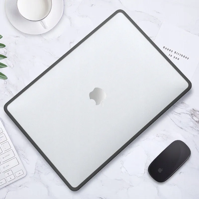 Etui Case na Macbook Air 13.3 M1 M2 2018-22 Czarne Ramki