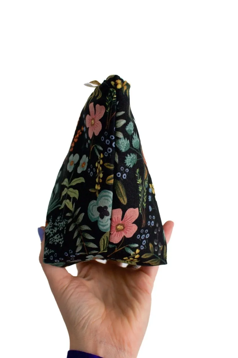 Evening Wildflower Canvas Maxx Toiletry Bag