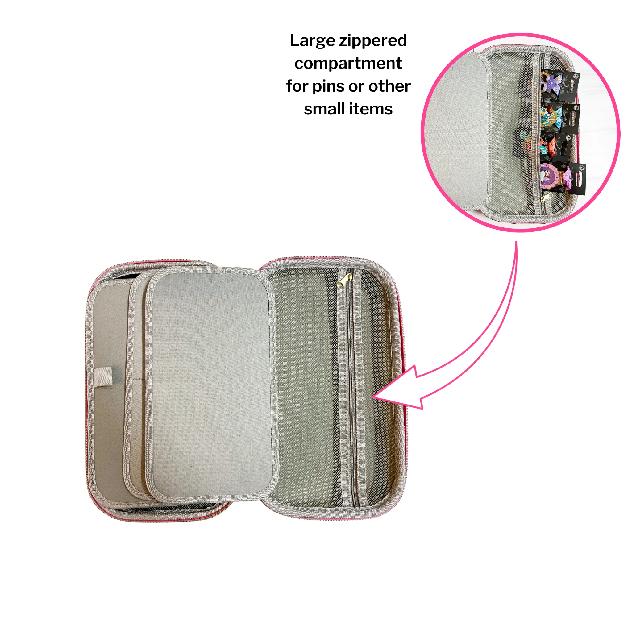 Every Mile is Magic Large Travel Medal Case - Blue
