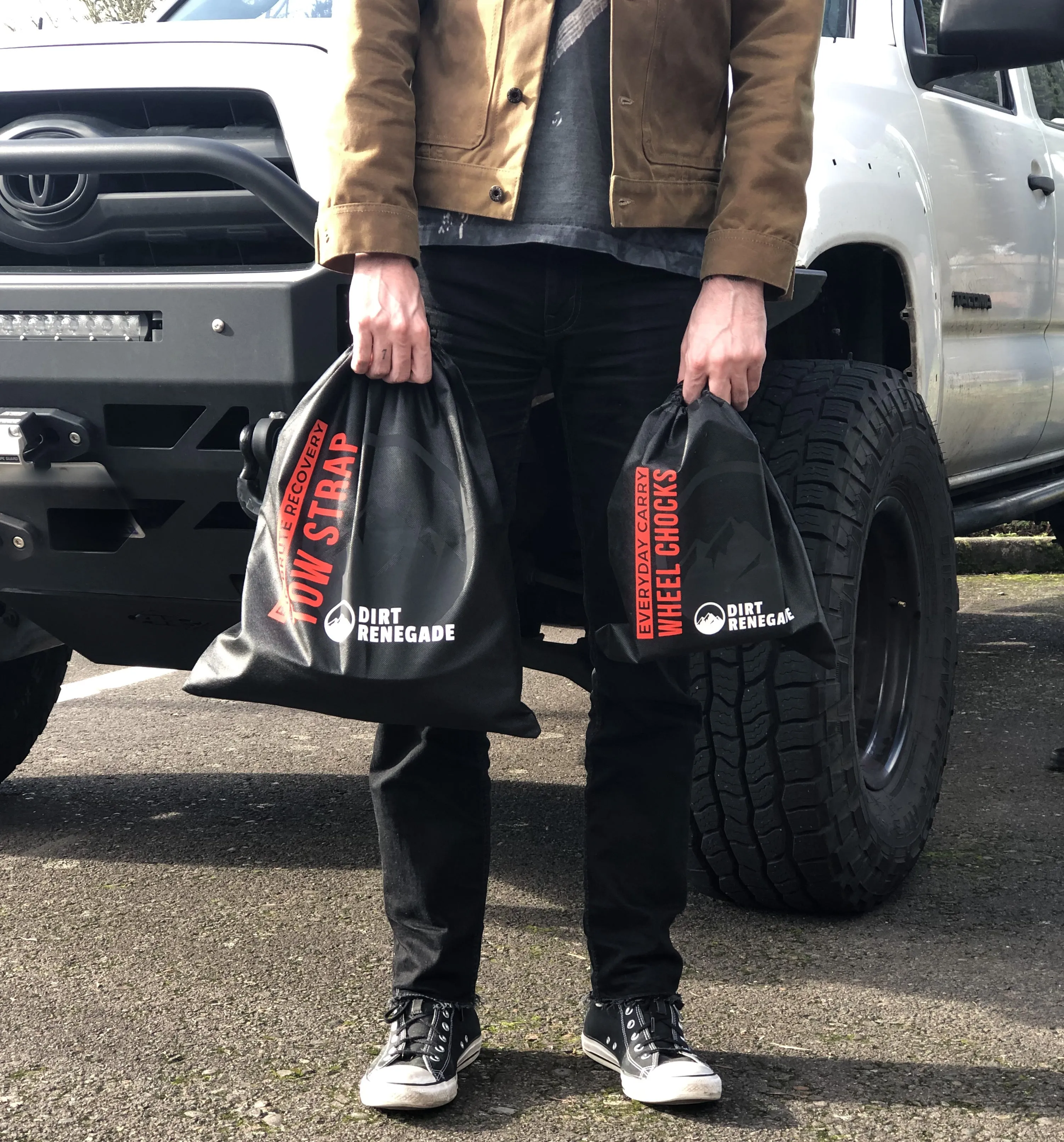 Everyday Carry Wheel Chocks