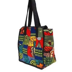 Exotic African Kitengi Travel and shopping Bag