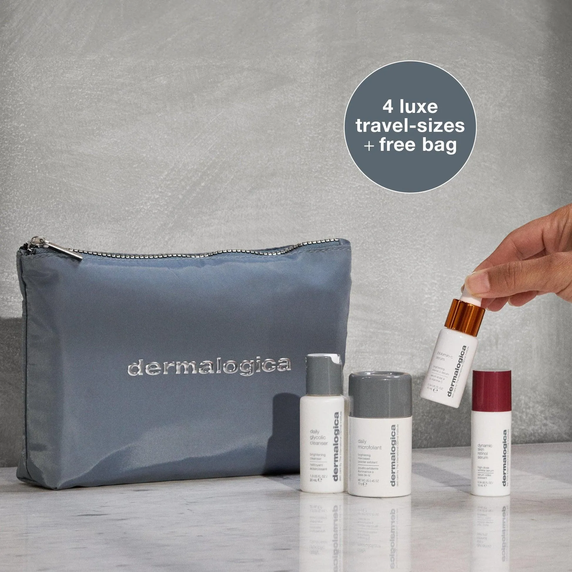 expertise on the go set (4 luxe trial size   free bag)