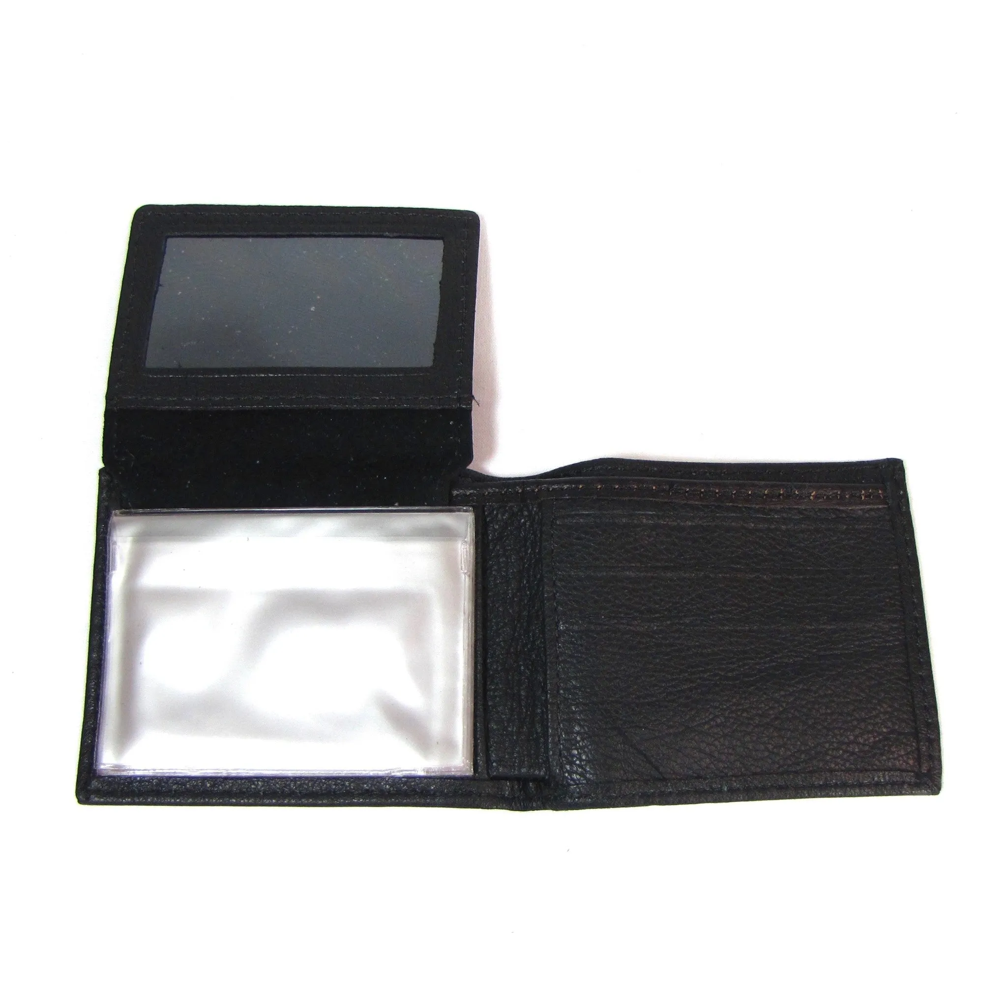FB816- DT Embroidered Billfold- Longhorn Skull w/ Design