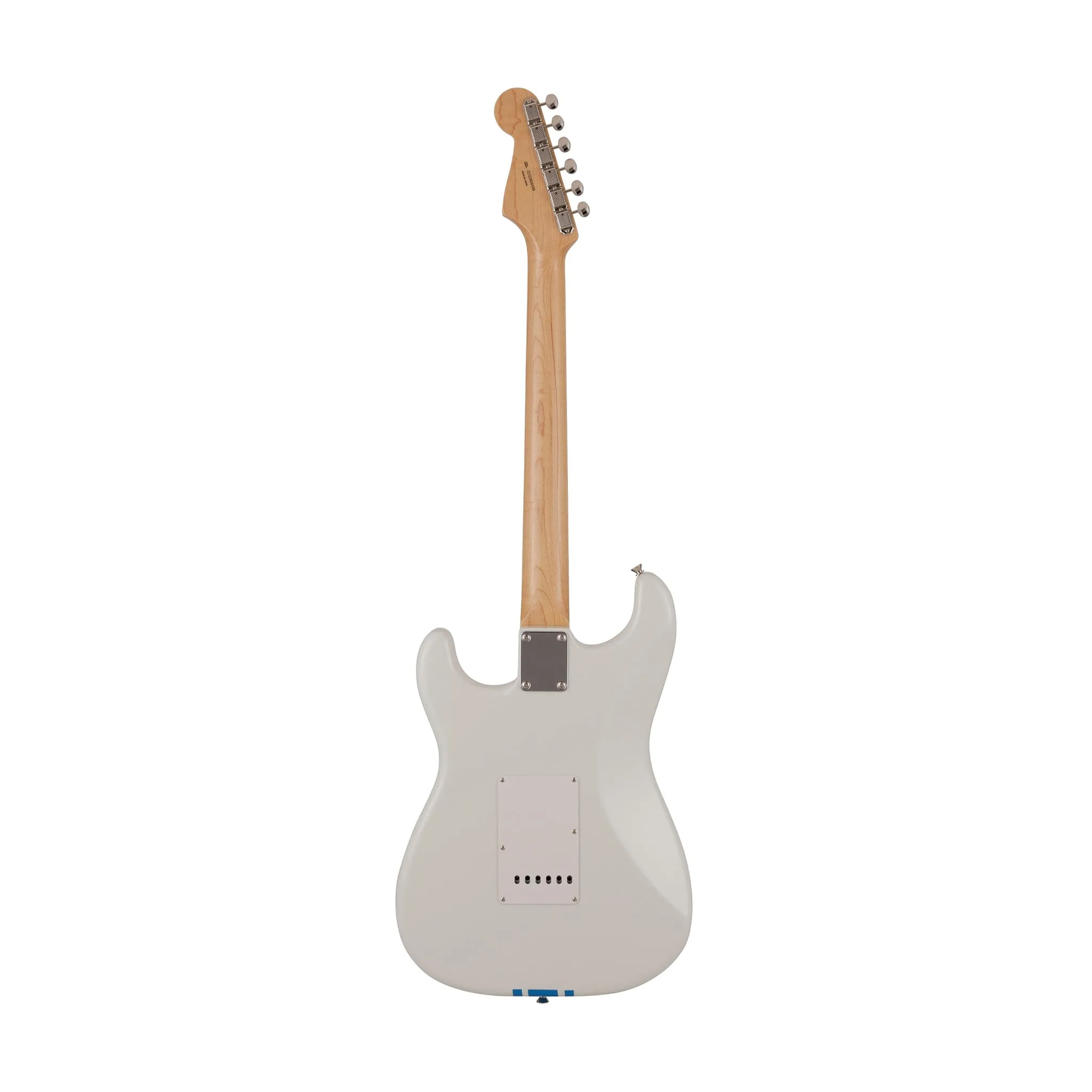 Fender Japan Traditional II 60s Stratocaster Electric Guitar, RW FB, Olympic White / Blue