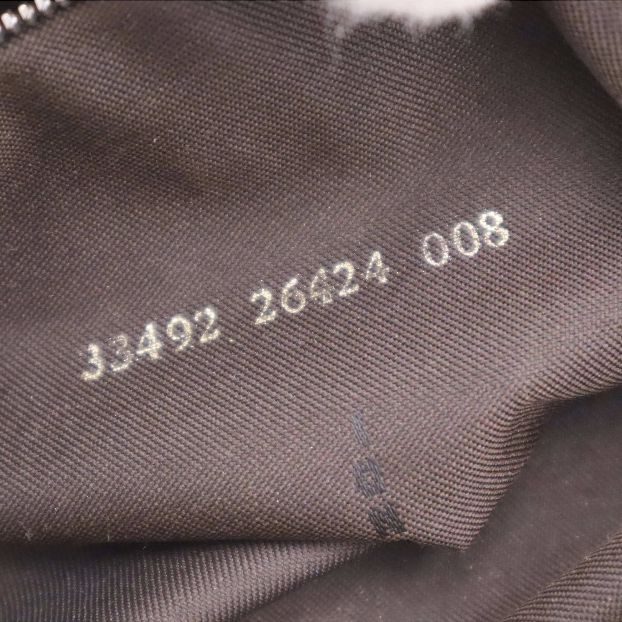 Fendi Zucca Canvas Mama Baguette Shoulder Bag