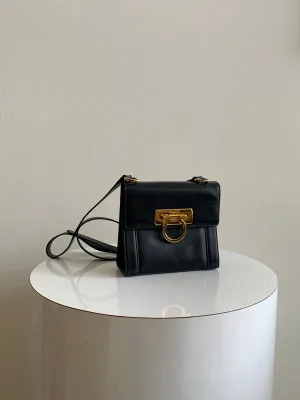 Ferragamo navy mini bag