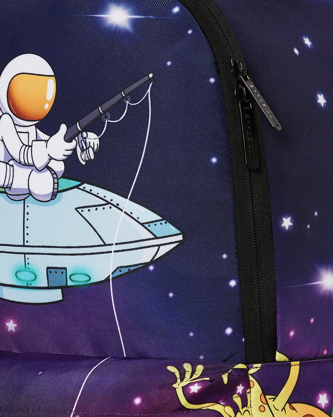 FISHING FOR ALIENS SPACE JUNK BACKPACK