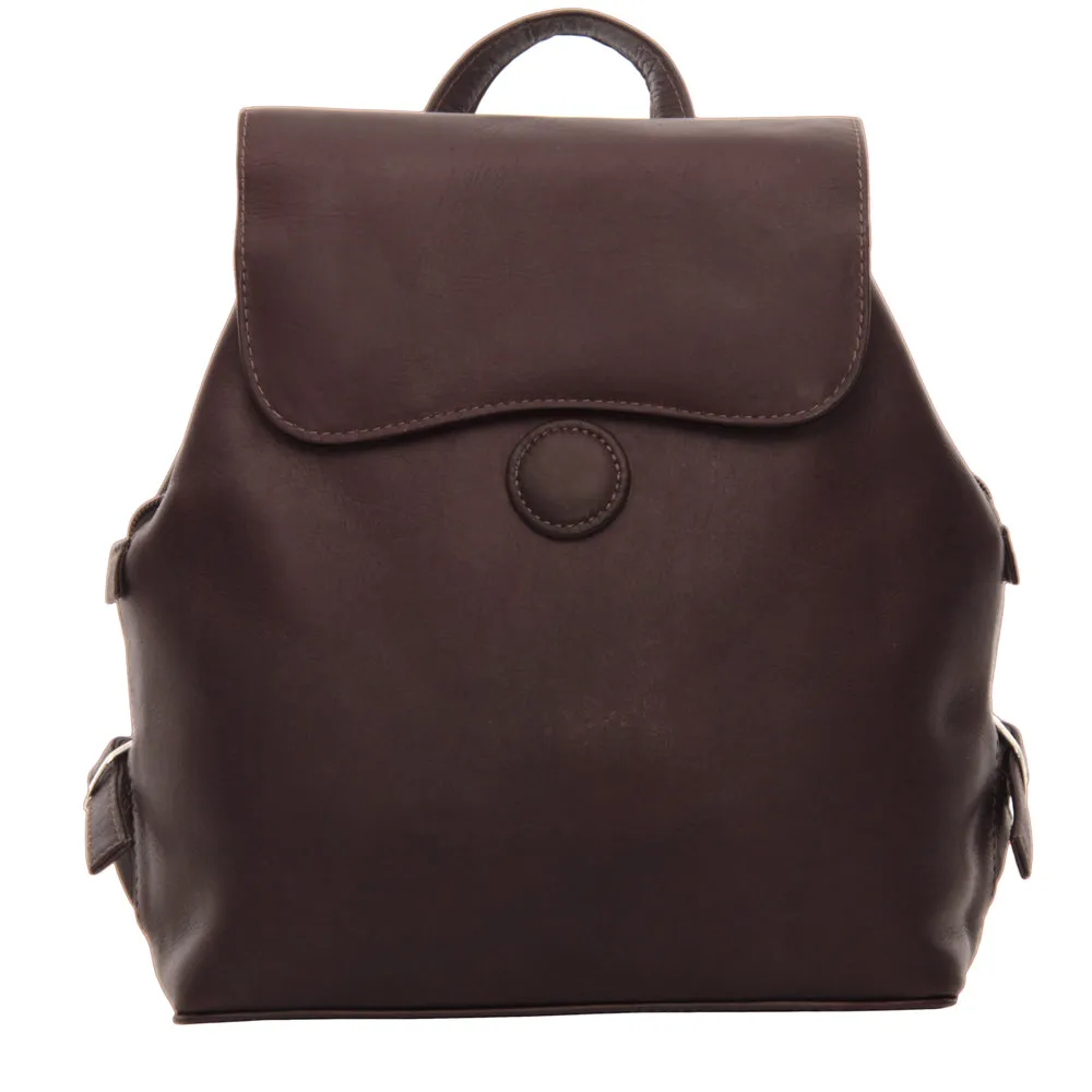 FLAP-OVER BUTTON BACKPACK