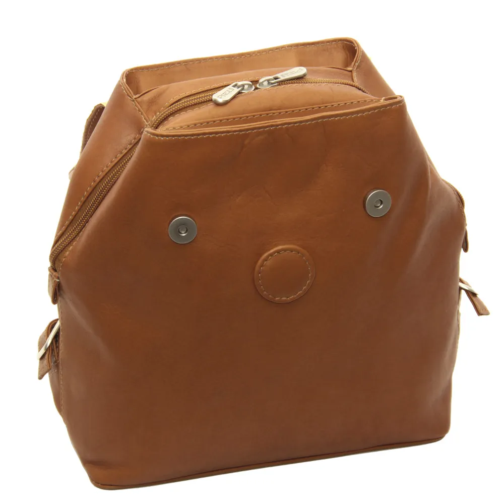 FLAP-OVER BUTTON BACKPACK