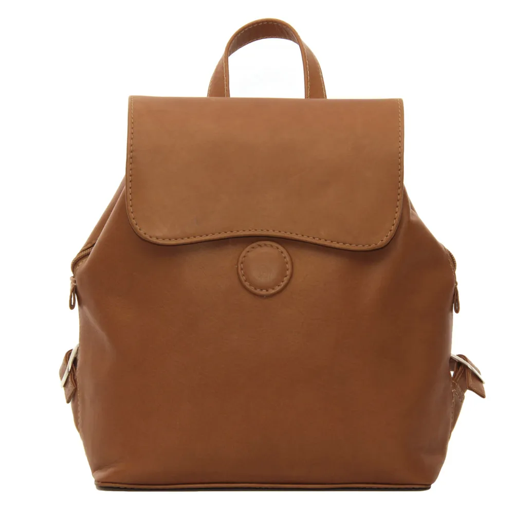 FLAP-OVER BUTTON BACKPACK