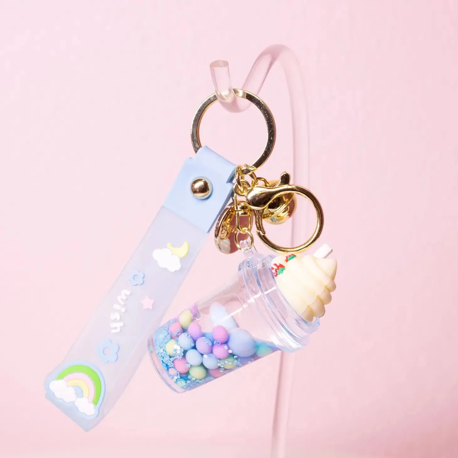 Floaty Keychains w/ Strap - Frap