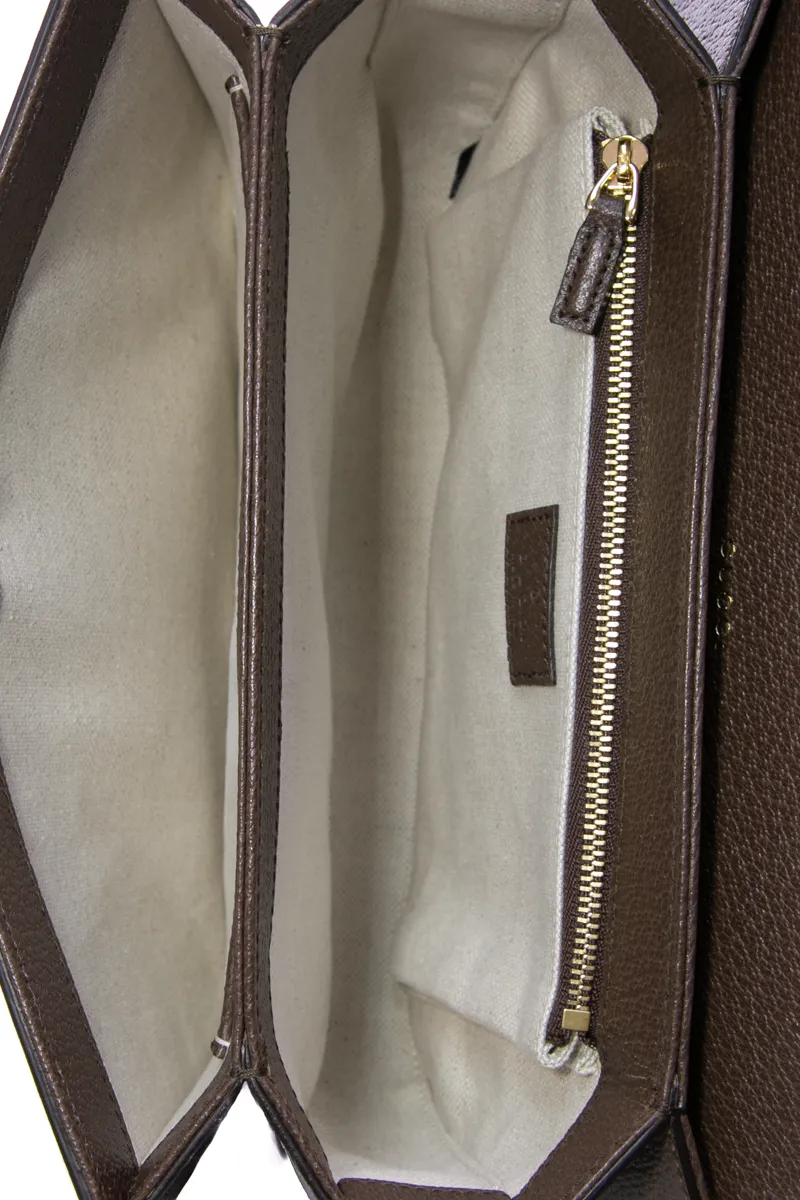 Floral 1955 Horsebit Shoulder Bag