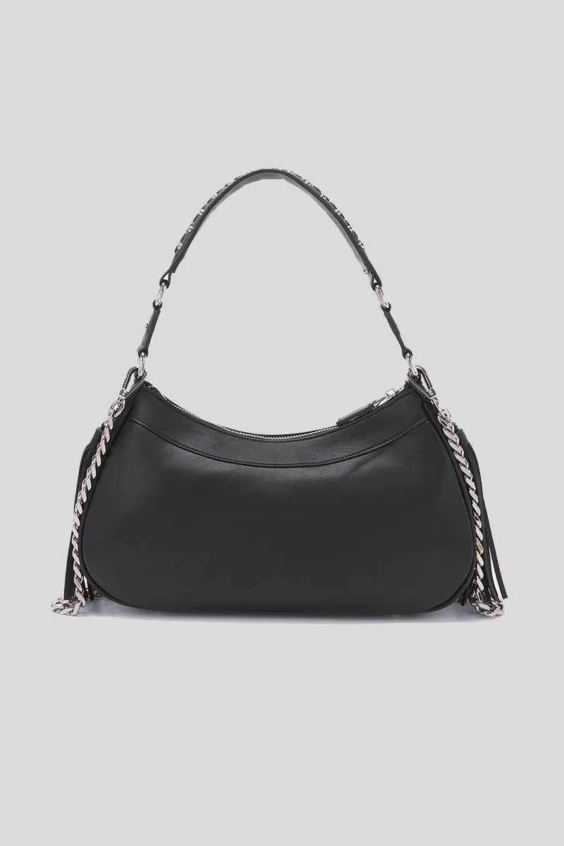 Flowers Emy Shoulder Bag Synthetic - Black