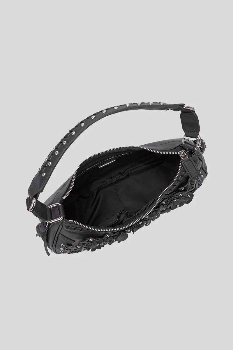 Flowers Emy Shoulder Bag Synthetic - Black