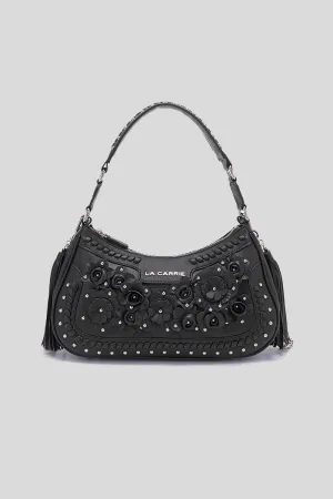Flowers Emy Shoulder Bag Synthetic - Black