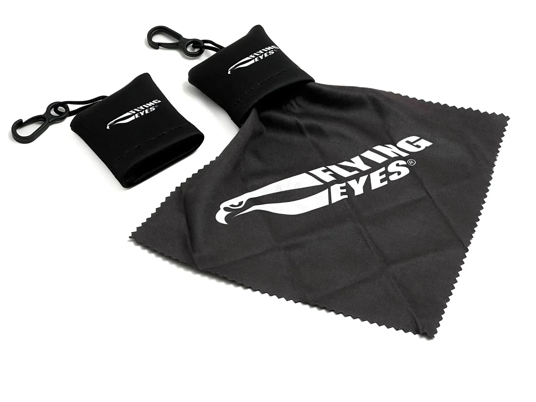 Flying Eyes Portable Microfiber Cloth   Pouch