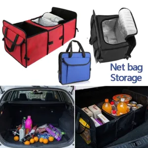 Foldable Car Trunk Organizer Bag Car Truck Van SUV Storage Basket