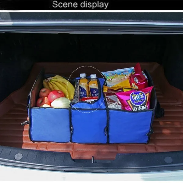 Foldable Car Trunk Organizer Bag Car Truck Van SUV Storage Basket