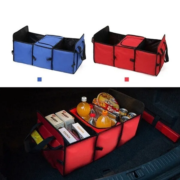 Foldable Car Trunk Organizer Bag Car Truck Van SUV Storage Basket