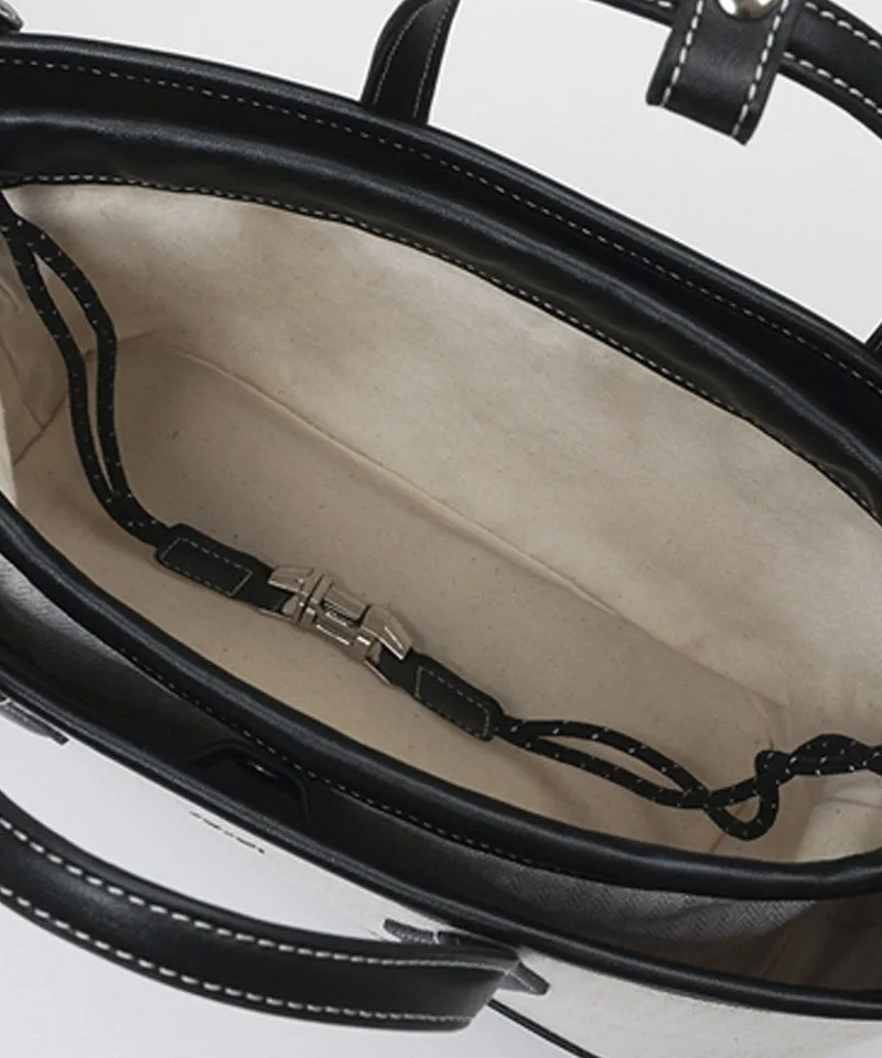 FORDI Herringbone Cart Bag - Black