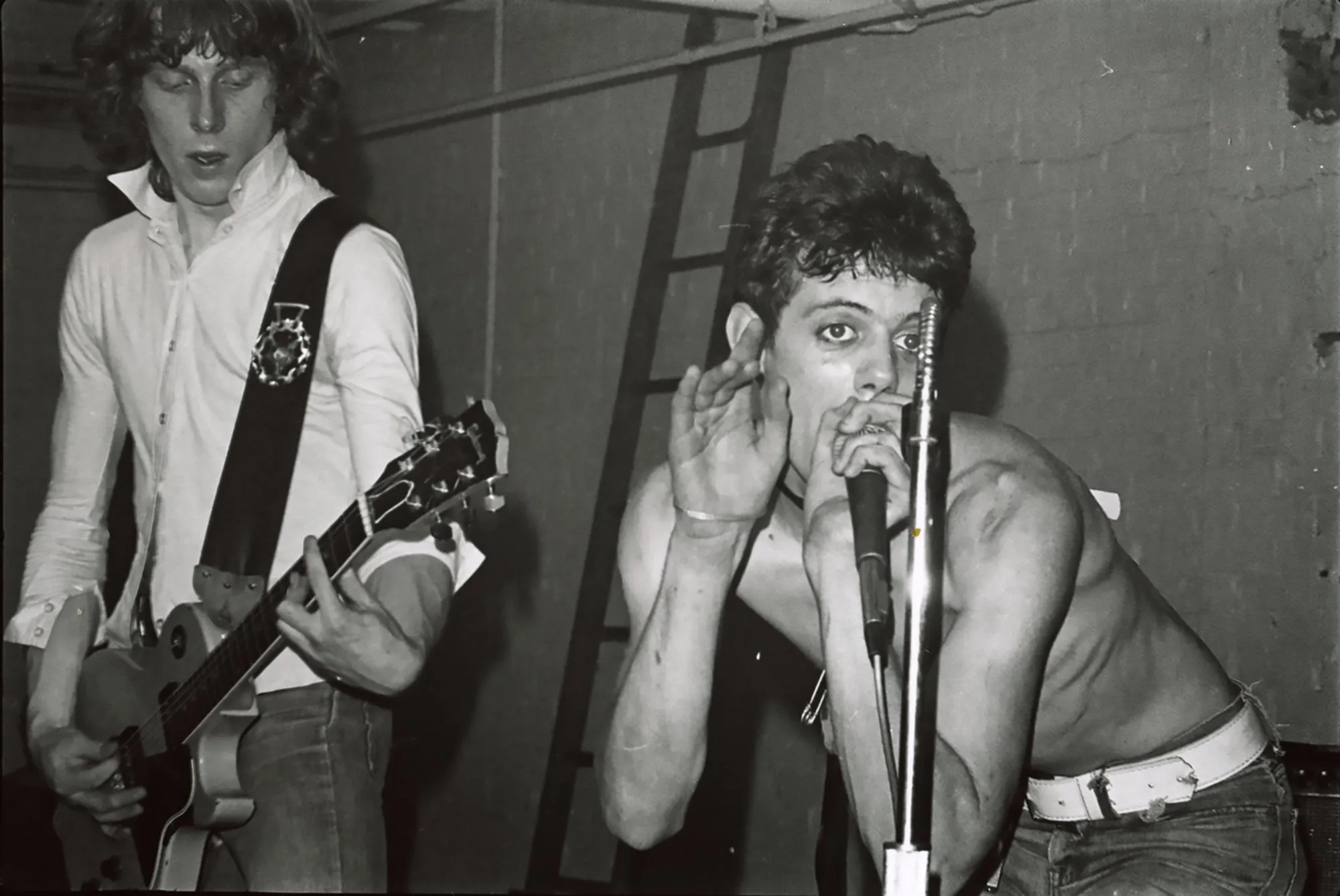 Frankie Venom (right) and Gord Lewis (left), Teenage Head, Crash ‘n’ Burn, Toronto