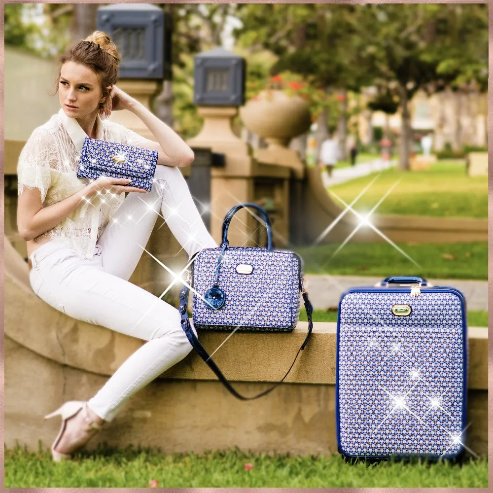 Galaxy Stars Clover Luxury Signature Travel Luggage [RLL8899]