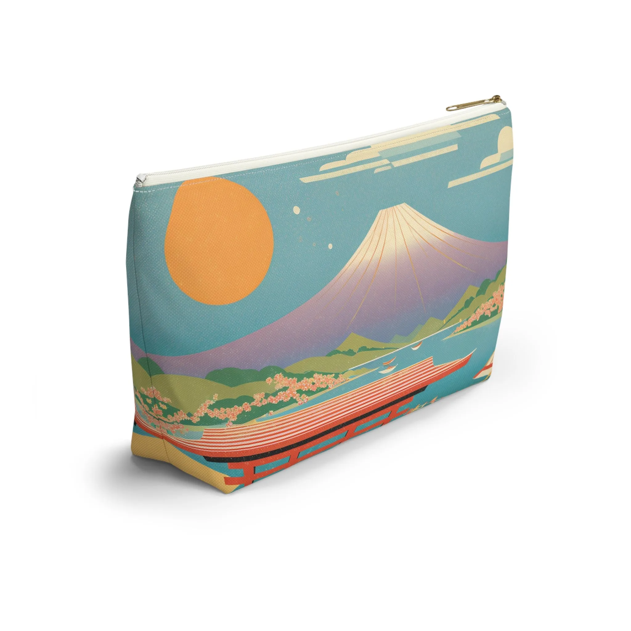 Gateway to Fuji | Portable Tech Pouch for Gamers & Remote Workers