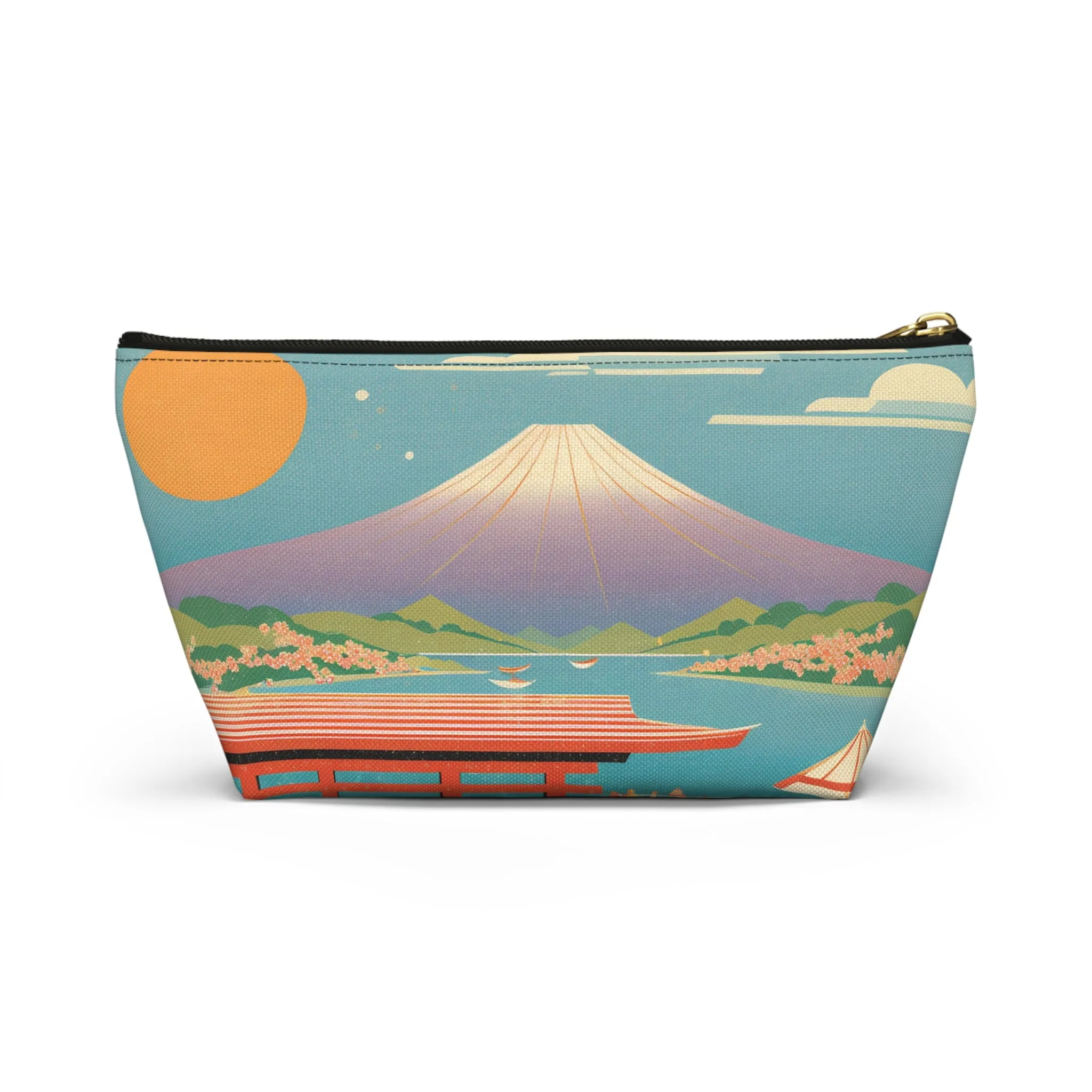 Gateway to Fuji | Portable Tech Pouch for Gamers & Remote Workers