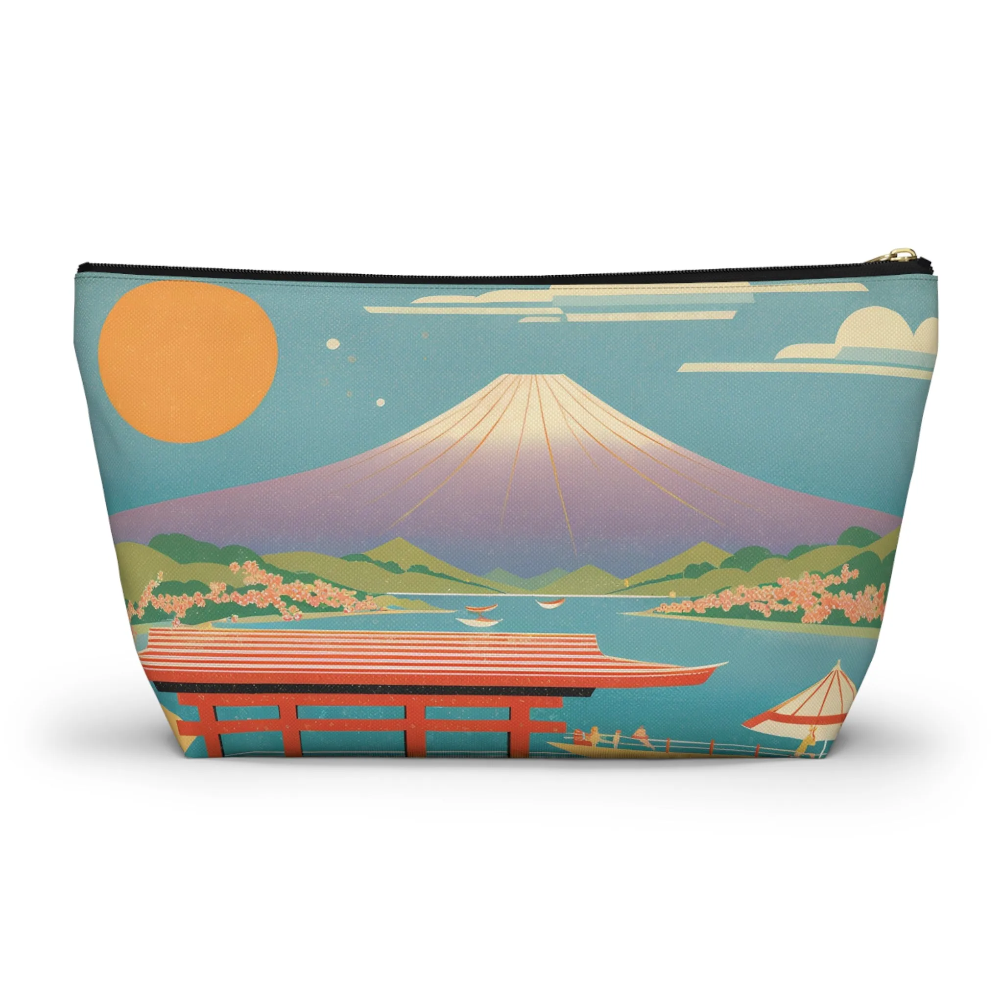Gateway to Fuji | Portable Tech Pouch for Gamers & Remote Workers