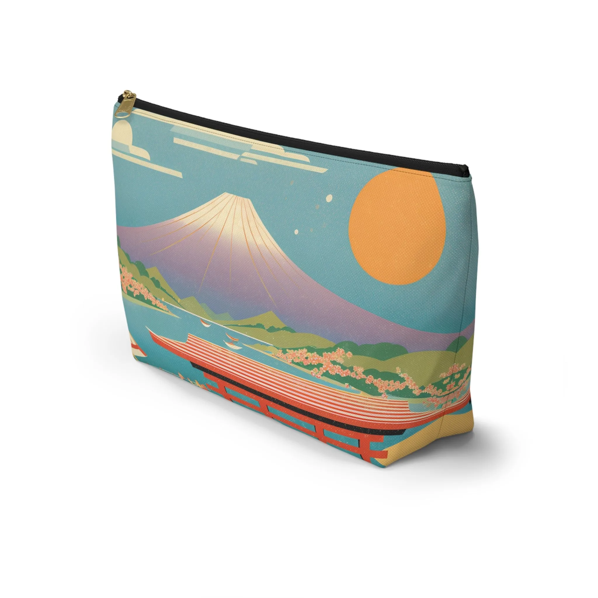 Gateway to Fuji | Portable Tech Pouch for Gamers & Remote Workers