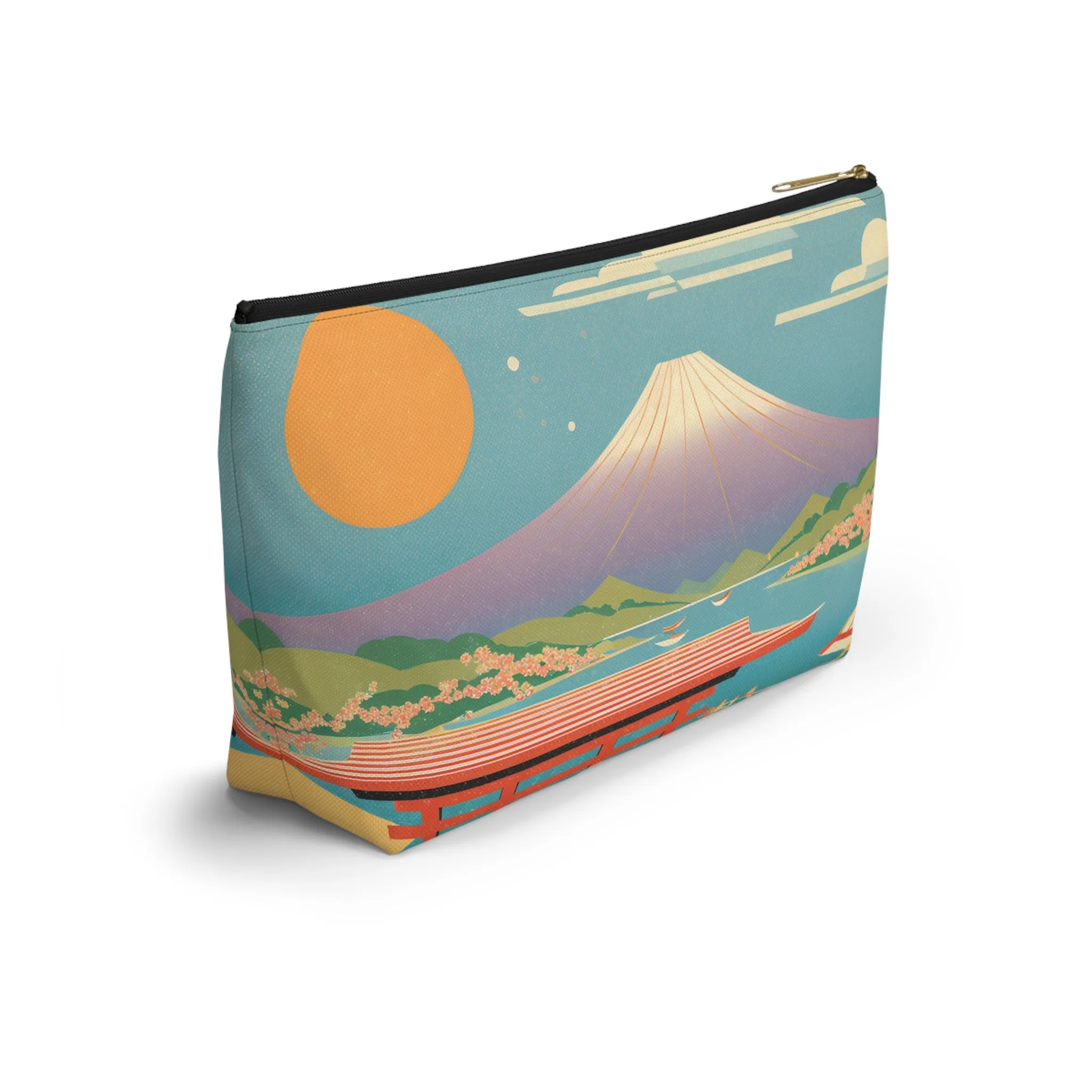 Gateway to Fuji | Portable Tech Pouch for Gamers & Remote Workers