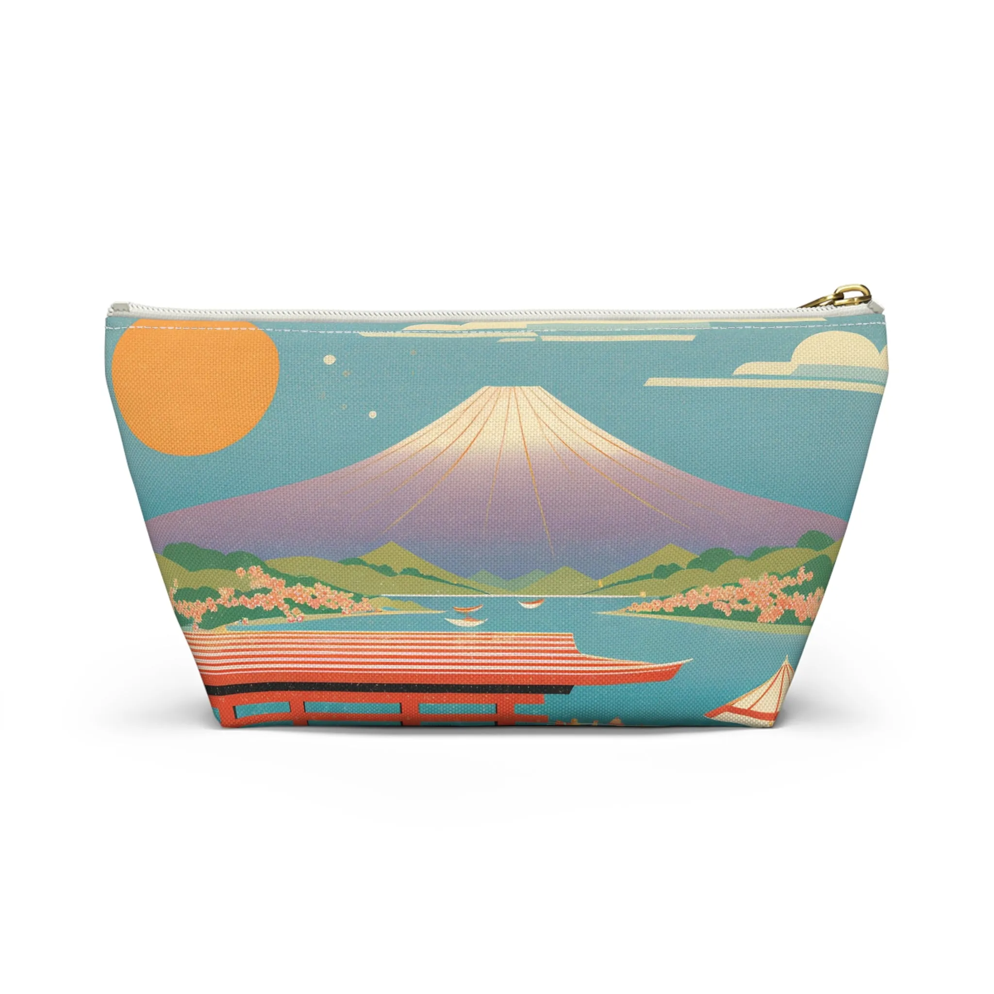 Gateway to Fuji | Portable Tech Pouch for Gamers & Remote Workers