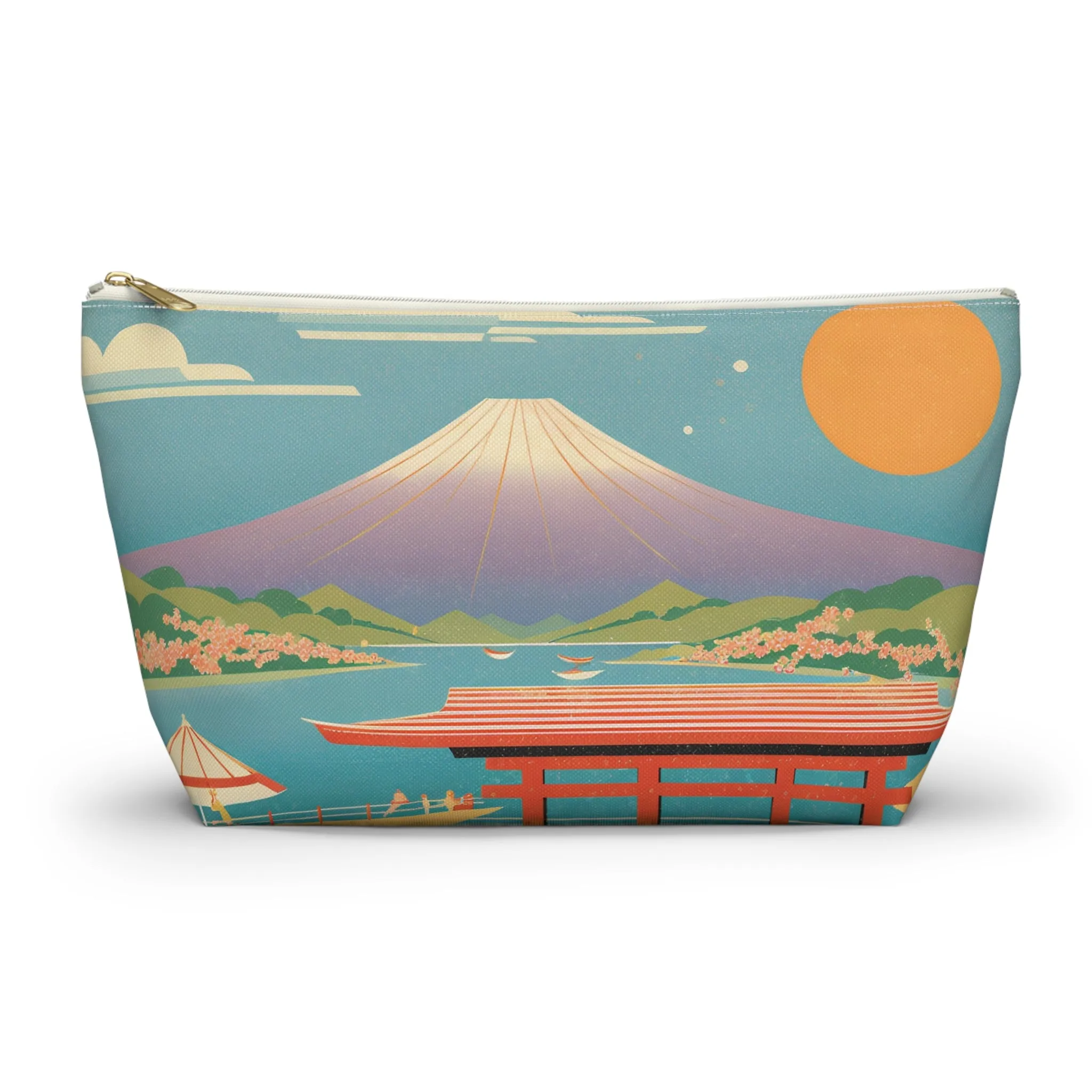Gateway to Fuji | Portable Tech Pouch for Gamers & Remote Workers